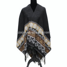 Fashion ladies print winter pashmina shoulder scarf wrap